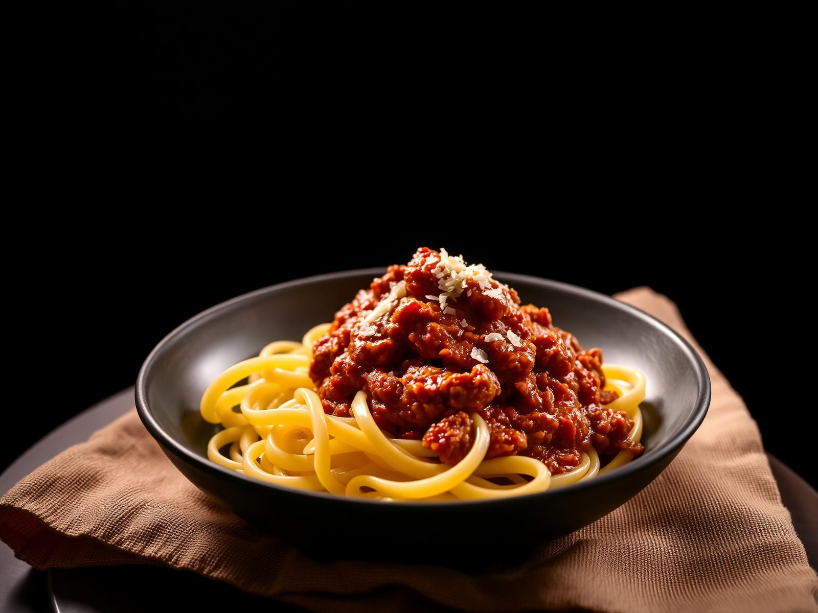 Hausgemachte Pasta mit Ragù bei Valentino