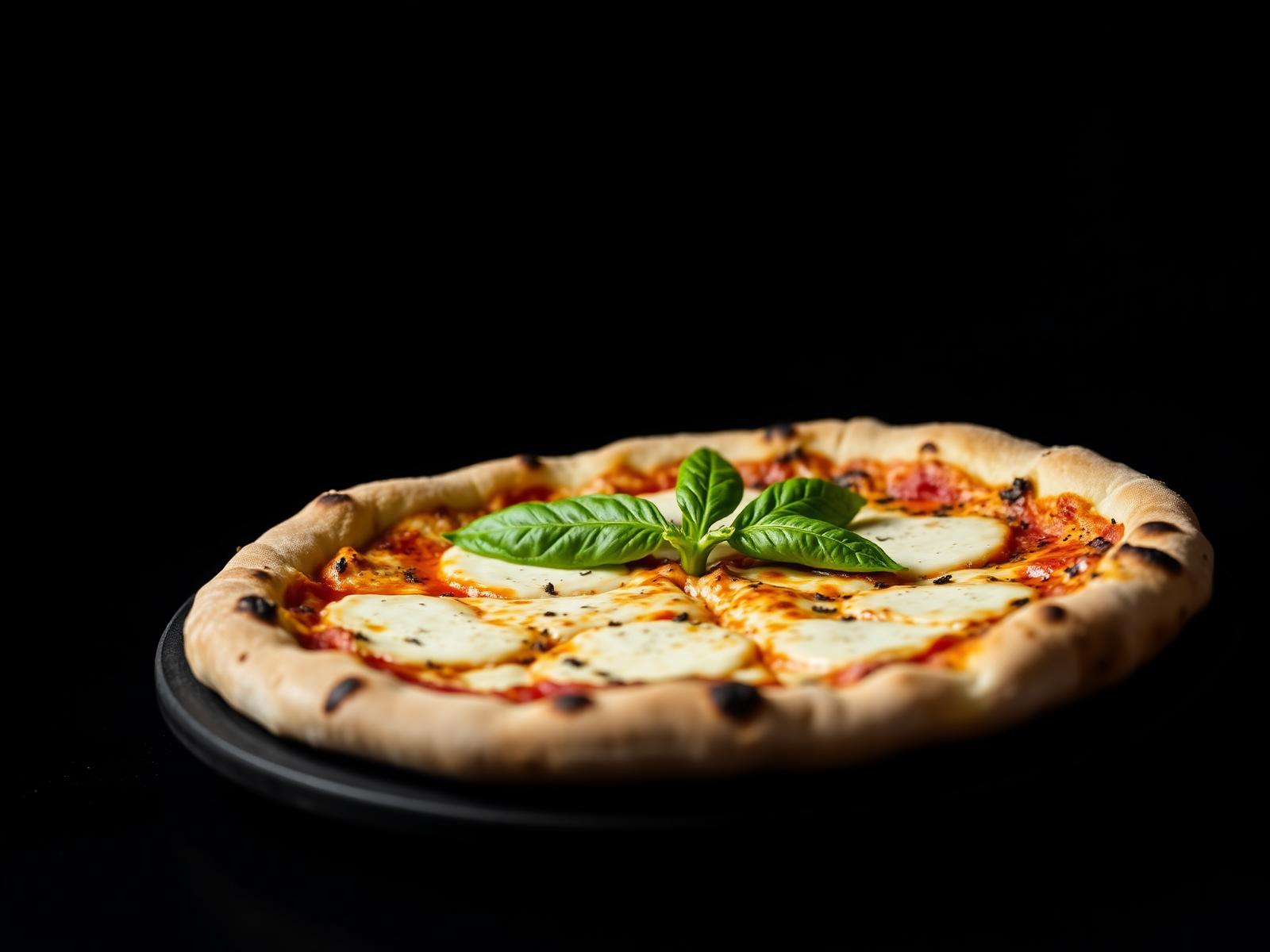 Steinofen-Pizza Margherita der Pizzeria Valentino